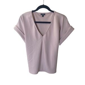 Express Ribbed Waist Tie Top Sz S